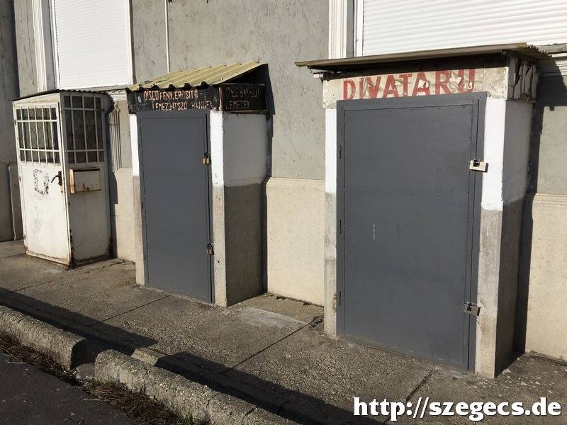 A Fortuna Disco Shop egykori helye Szolnokon...