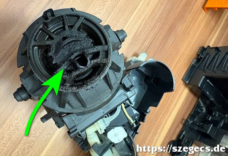 Lerakódott kávézsír