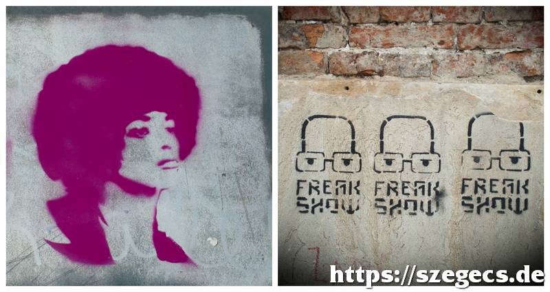 Street art - stencilek